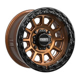 MetalFX Smoked Bronze Rampage Beadlock w/ Gloss Black Ring