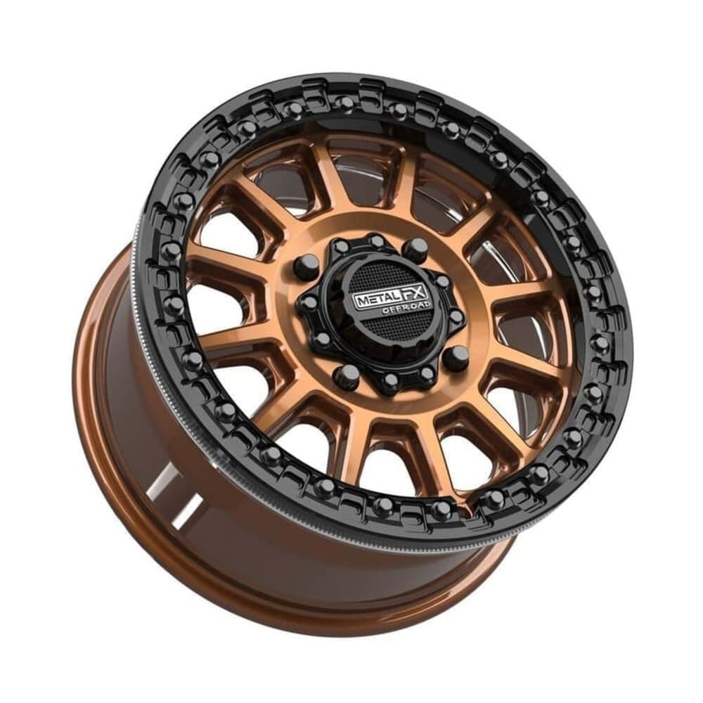 MetalFX Smoked Bronze Rampage Beadlock w/ Gloss Black Ring