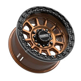 MetalFX Smoked Bronze Rampage Beadlock w/ Gloss Black Ring