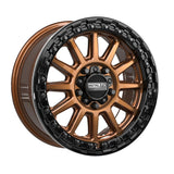 MetalFX Smoked Bronze Rampage R Beadlock w/ Gloss Black Ring
