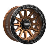 MetalFX Smoked Bronze Rampage R Beadlock w/ Gloss Black Ring