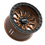 MetalFX Smoked Bronze Rampage R Beadlock w/ Gloss Black Ring