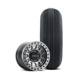 Method 415 UTV Beadlock Wheel Gloss Graphite & Tensor SS 33 Front Tire