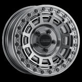 Method 415 UTV Beadlock Wheel - Gloss Graphite with Gloss Graphite Ring