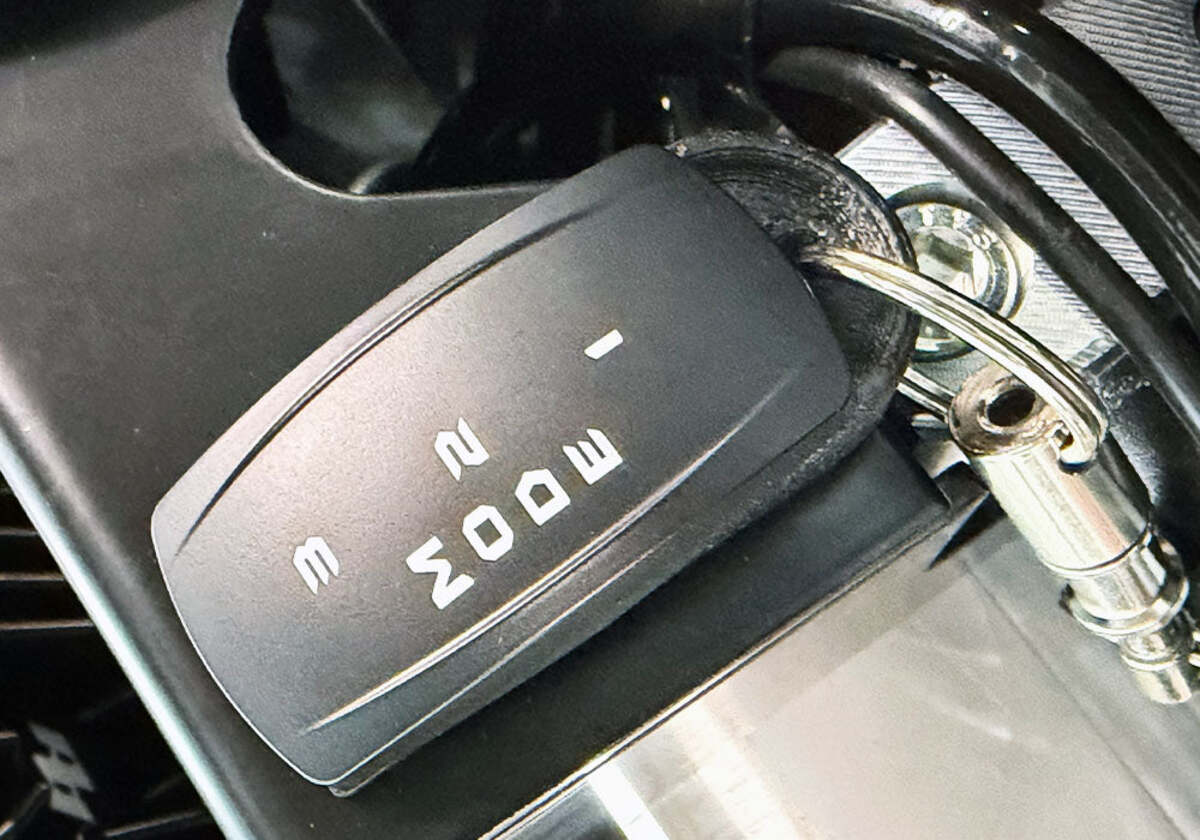Mini RCR Drive Mode Lockout Tab