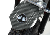 Mini RCR F2 Two Wheeler Electric Bike Black W/ Black Carbon Fenders