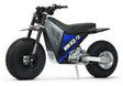 Mini RCR F2 Two Wheeler Electric Bike Blue W/ Black Carbon Fenders