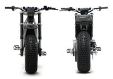 Mini RCR F2 Two Wheeler Electric Bike Blue W/ Black Carbon Fenders