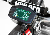 Mini RCR F2 Two Wheeler Electric Bike Blue W/ Black Carbon Fenders