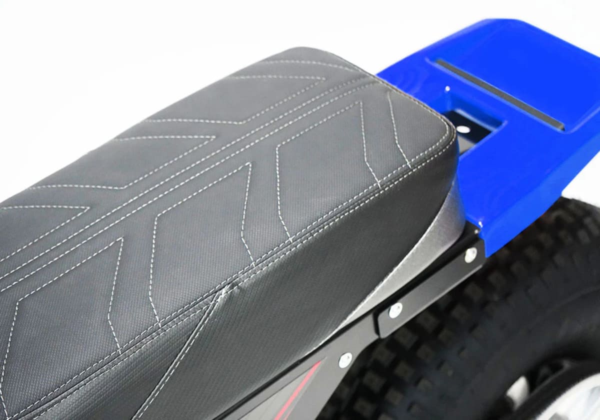 Mini RCR F2 Two Wheeler Electric Bike Blue W/ Blue Fenders