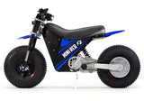 Mini RCR F2 Two Wheeler Electric Bike Blue W/ Blue Fenders