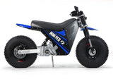 Mini RCR F2 Two Wheeler Electric Bike Blue W/ Blue Fenders