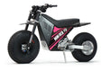 Mini RCR F2 Two Wheeler Electric Bike Pink W/ Black Carbon Fenders