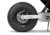 Mini RCR F2 Two Wheeler Electric Bike Red W/ Black Carbon Fenders