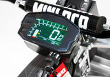 Mini RCR F2 Two Wheeler Electric Bike Red W/ Black Carbon Fenders