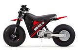 Mini RCR F2 Two Wheeler Electric Bike Red W/ Red Fenders