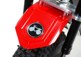 Mini RCR F2 Two Wheeler Electric Bike Red W/ Red Fenders