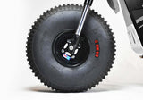 Mini RCR T3 Three Wheeler Electric Bike Blue W/ Black Carbon Fenders