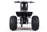 Mini RCR T3 Three Wheeler Electric Bike Blue W/ Black Carbon Fenders