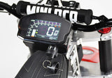 Mini RCR T3 Three Wheeler Electric Bike Red W/ Red Fenders