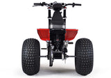 Mini RCR T3 Three Wheeler Electric Bike Red W/ Red Fenders