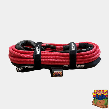 Mojab Off-Road 1/2" x 78' Double Braided Winch Rope with Removeable Forged Winch Hook