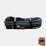 Mojab Off-Road 1/2" x 78' Double Braided Winch Rope with Removeable Forged Winch Hook
