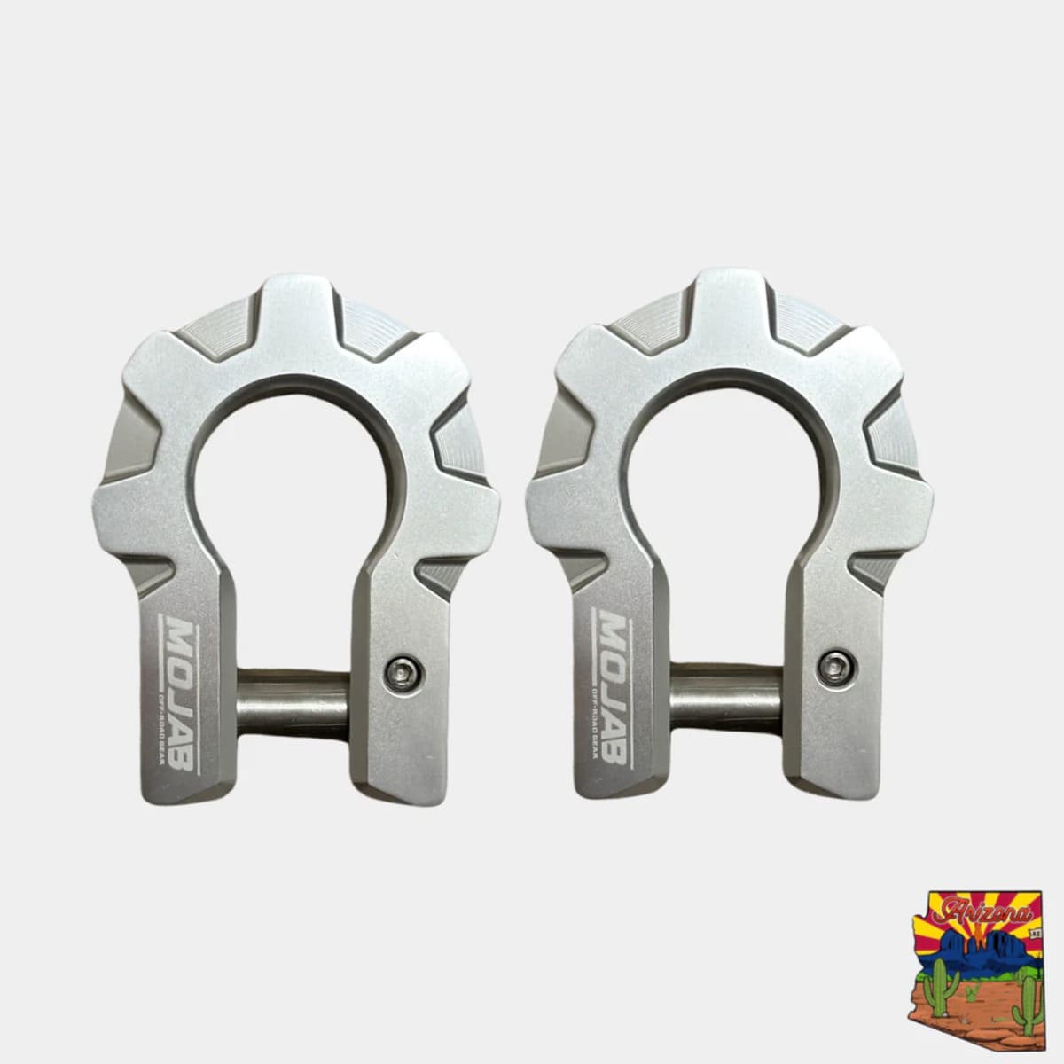 Mojab Off-Road 3/4'' Extreme Duty Aluminum D-Shackle Set - 9T