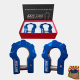 Mojab Off-Road 3/4'' Extreme Duty Aluminum D-Shackle Set - 9T