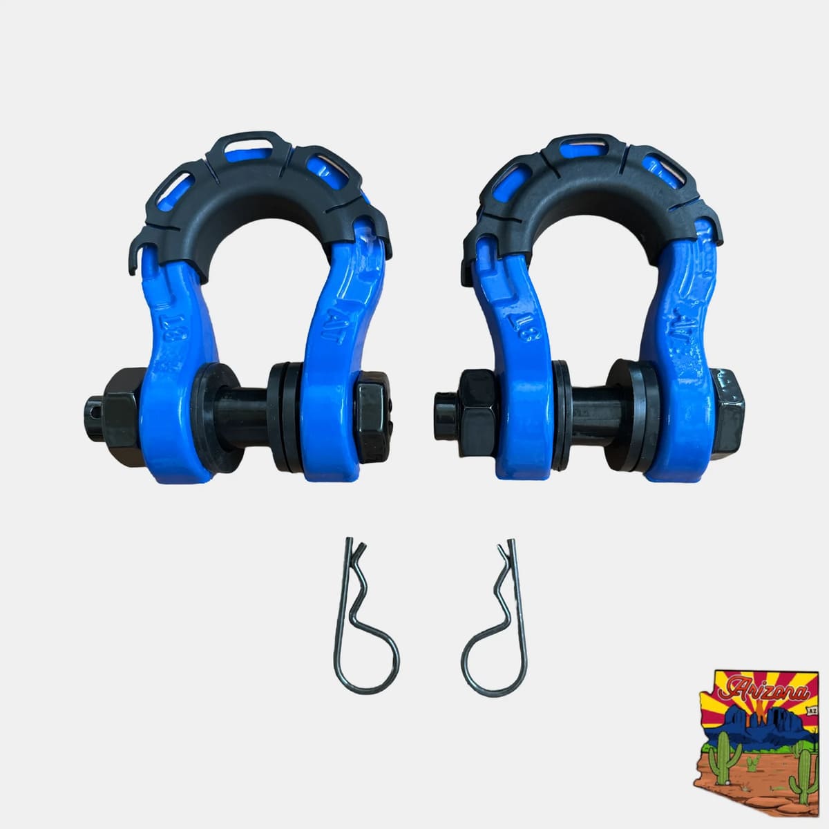 Mojab Off-Road 3/4” Forged 8T Steel D-Shackle Set