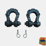 Mojab Off-Road 3/4” Forged 8T Steel D-Shackle Set