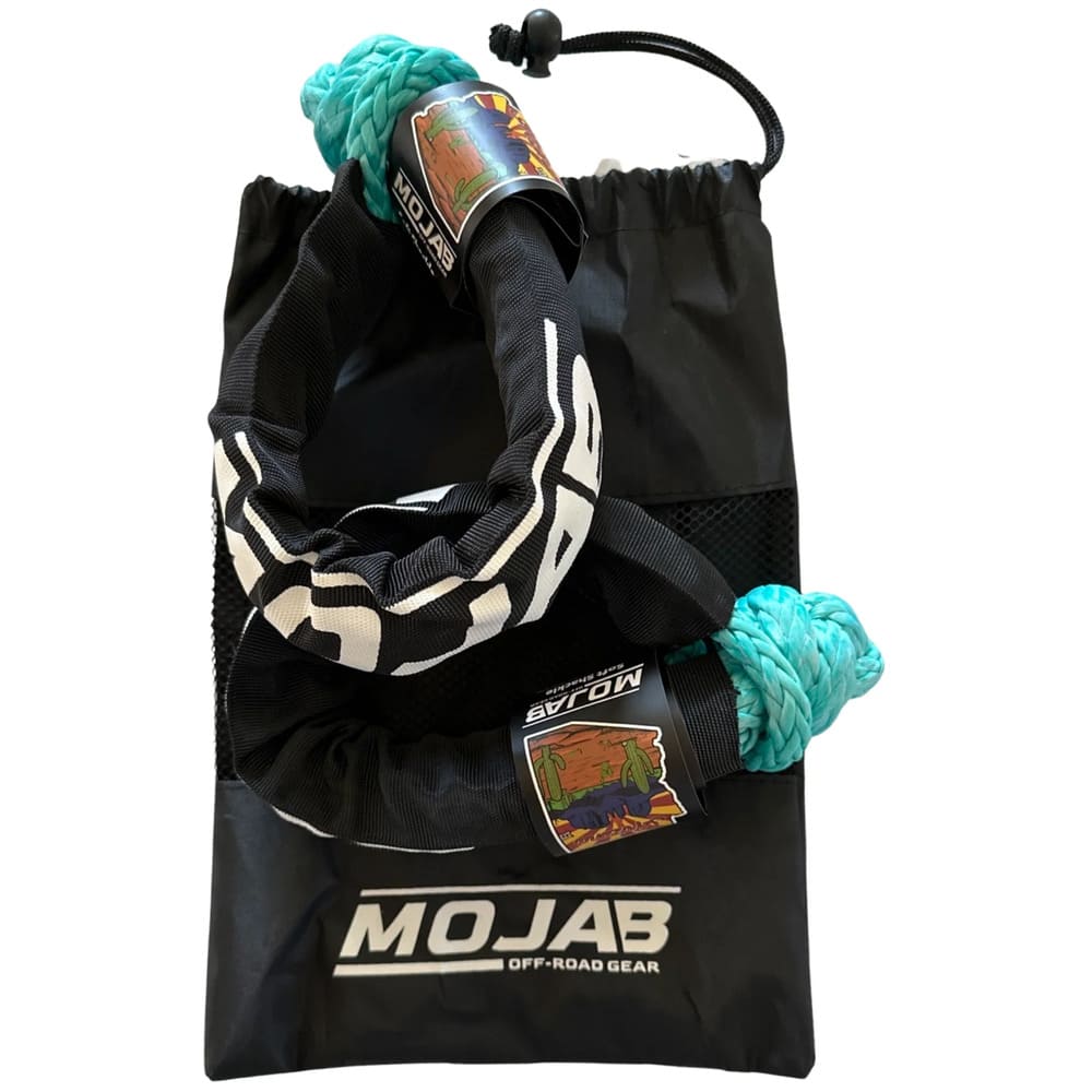 Mojab Off-Road 3/8'' x 22” Set of 2 Soft Shackles with sleeve and bag