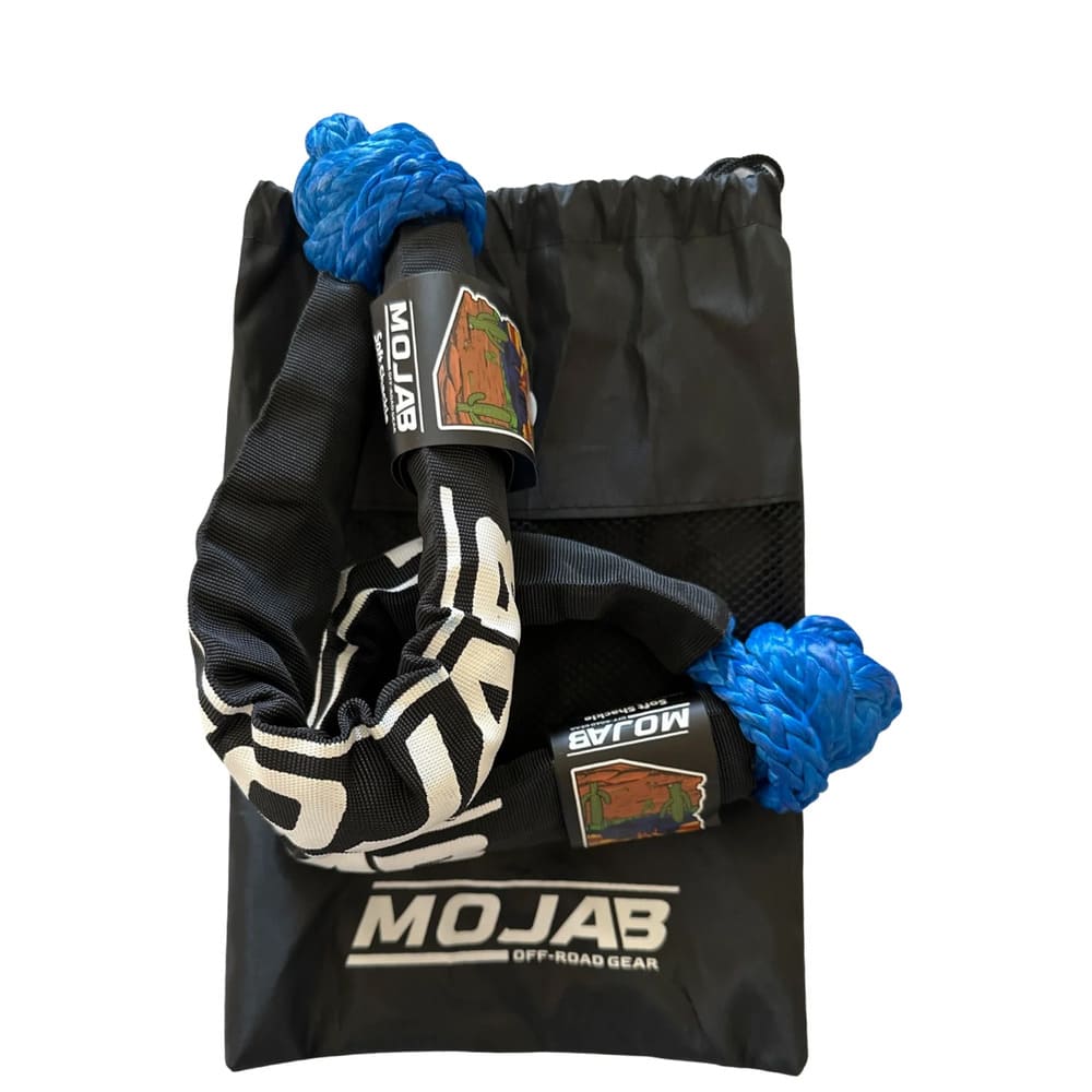 Mojab Off-Road 3/8'' x 22” Set of 2 Soft Shackles with sleeve and bag