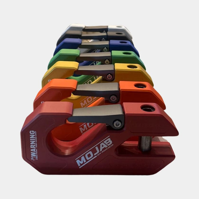 Mojab Off-Road Aluminum Closed Latch & Winch Shackle