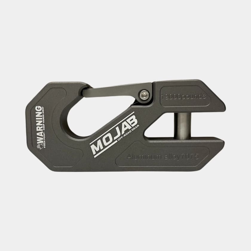 Mojab Off-Road Aluminum Closed Latch & Winch Shackle