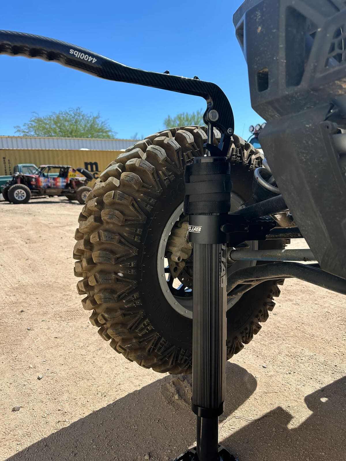 Mojab Off-Road Carbon Pro SXS Hydraulic Jack with Mounting Clamps