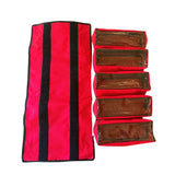 Mojab Off-Road Large Canvas Tool Organizer Bag With 5 Removeable Pouches