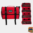 Mojab Off-Road Medium Canvas Tool Organizer Bag with Removeable Pouches