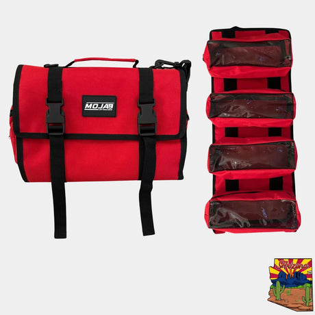 Mojab Off-Road Medium Canvas Tool Organizer Bag with Removeable Pouches