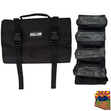 Mojab Off-Road Medium Canvas Tool Organizer Bag with Removeable Pouches