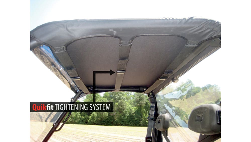 Moose Utility '09 Polaris Ranger XP 700 Soft Top Roof Cap w/ Rear Panel