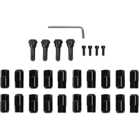Moose Utility 12 mm x 1.50 Flat Lug Nuts w/ Valve Stems - 20 Pack