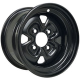 Moose Utility 12x7 - 4/156 - 4+3 Black Steel Wheel