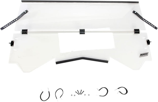 Moose Utility '14-'16 Can-Am Maverick 1000R Full Folding Windshield - Clear