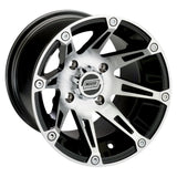 Moose Utility Can-Am Maverick 1000R 387X Machined Standard LIP Black Wheel
