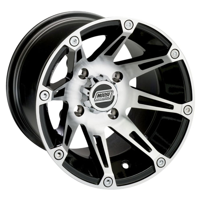 Moose Utility Can-Am Maverick 1000R 387X Machined Standard LIP Black Wheel
