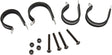 Moose Utility '17-'18 Can-Am Commander 1000 Limited Windshield Hardware - Black