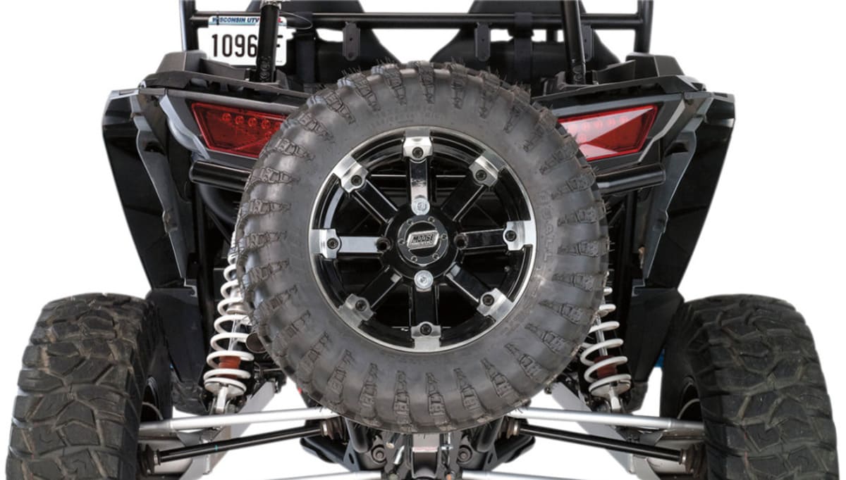 Moose Utility 2" Receiver Hitch Spare Tire Mount Kit - Black