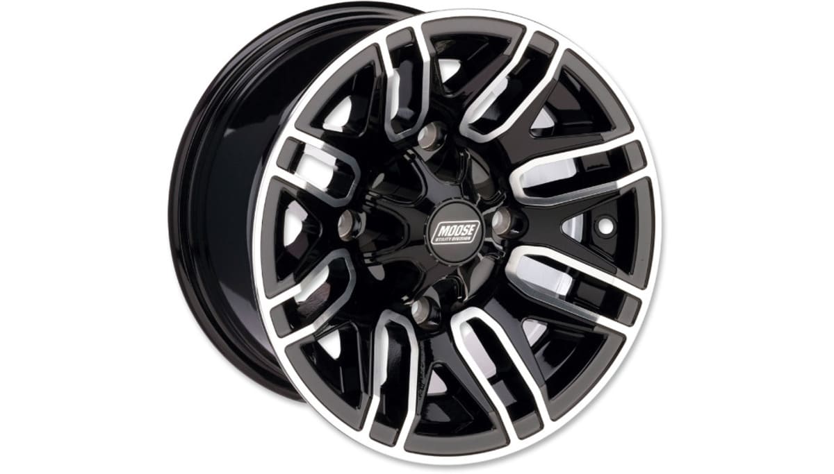 Moose Utility '22-'23 Polaris RZR XP 1000 112X Rear Black Standard Lip Wheel