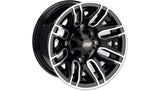 Moose Utility '22-'23 Polaris RZR XP 1000 112X Rear Black Standard Lip Wheel